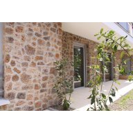 Kit ITE PSE TH31, 120 mm, 100m2 avec parement Meulière ton ocre brun