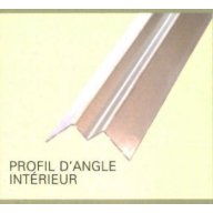Profil d'angle intérieur en aluminium, 2700 mm