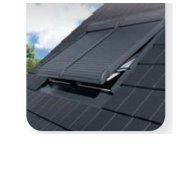 Volet roulant solaire ARZ Solar Komfort pour fenêtre de toit - 55 x 78 cm