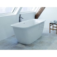 Baignoire ilôt ATLAS en marbre reconstitué brillant