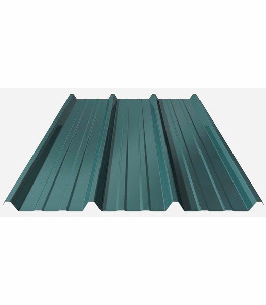 Bac acier 50/100 105 cm x 200 cm, vert (RAL6009)