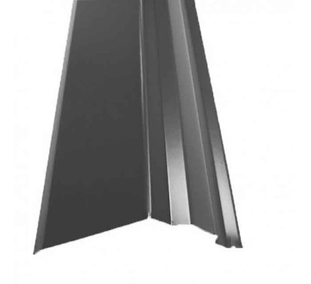 Bande de rive, longueur 1.20 m anthracite