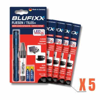Vignette BLUFIXX-PRO Kit de réparation jantes - Gris - PACK de 5 Kits