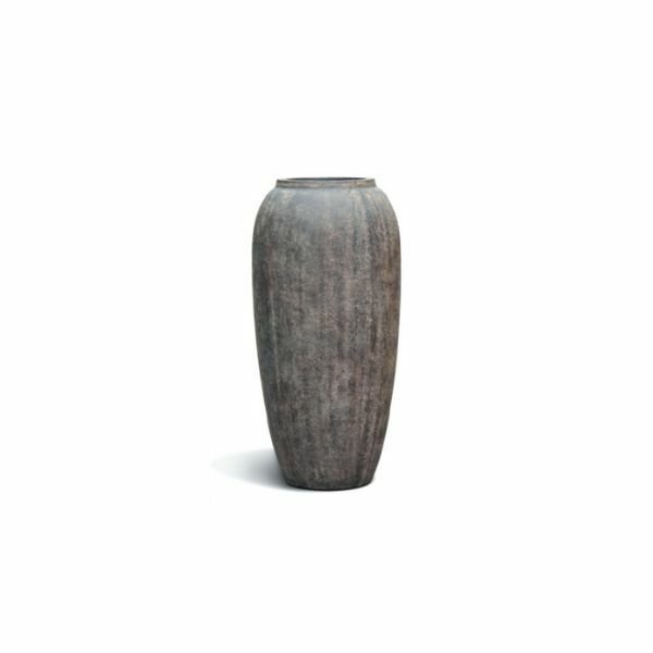 Vase haut cylindrique Bolzano Cuivre brun, aspect Antique