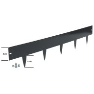 Bordures de pelouse « Spina », anthracite L 103 cm x H 16 cm