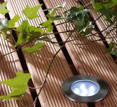 Vignette Spot led encastré Brevus pour terrasse