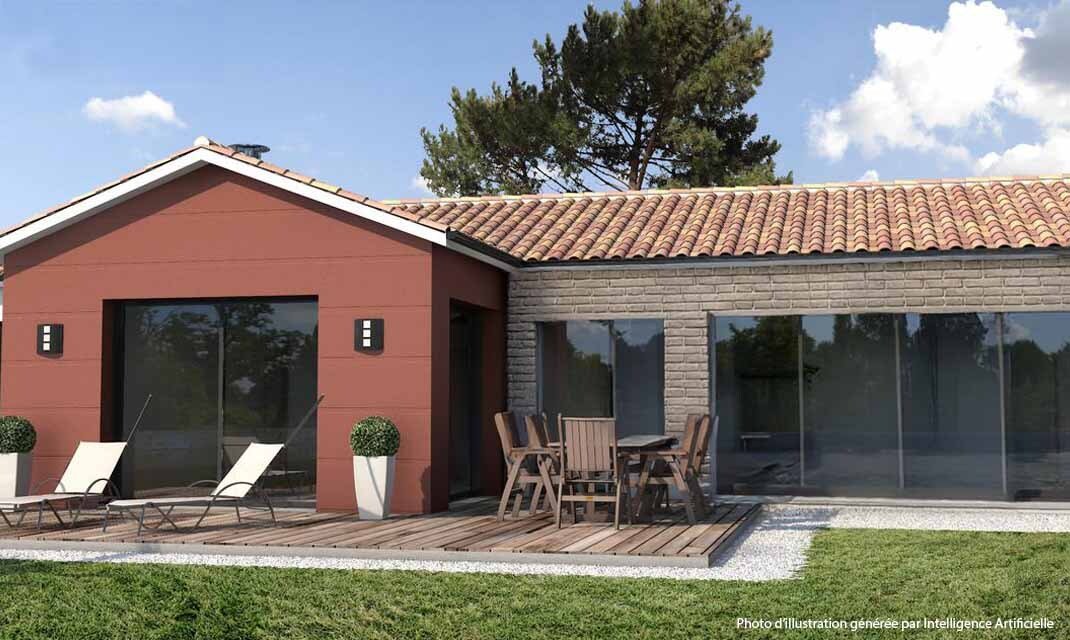 Kit ITE PSE TH31, 160 mm, 20m2 avec parement brique ton naturel