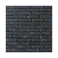Parement brique black
