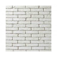 Parement brique white