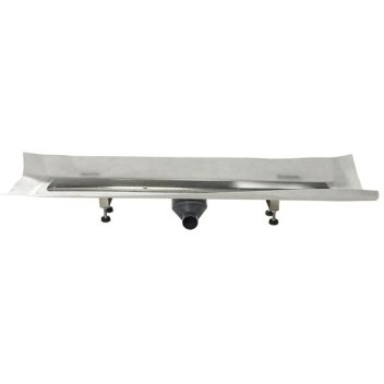 Vignette Caniveau à maçonner pour douche italienne, encombrement 8 à 15 cm, 70 cm