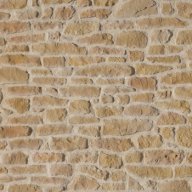 Parement pierre de Causse ton beige doré