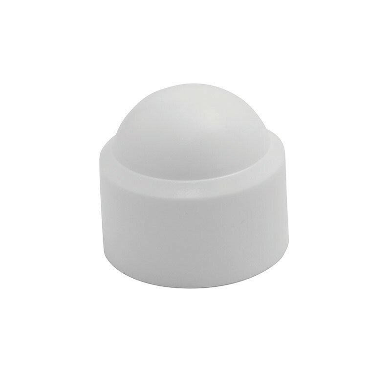 Cache ecrou polyethylène pour écrou héxagonal SW30 blanc