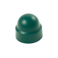 Cache ecrou polyethylène pour écrou héxagonal SW19 RAL6005