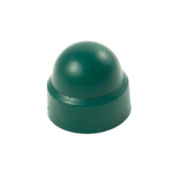 Vignette Cache ecrou polyethylène pour écrou héxagonal SW17 RAL6005