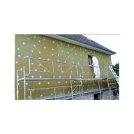 Kit complet ITE laine de roche ROCKWOOL, 100 m², 100 mm