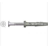 Chevilles à frapper 6 mm x 30 mm, NHSF, tête plate