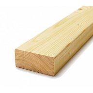 Bois d'ossature 45 mm x 95 mm x 5,10 m, traité CL2