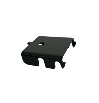 Vignette Clip acier gris pour poteau à clips