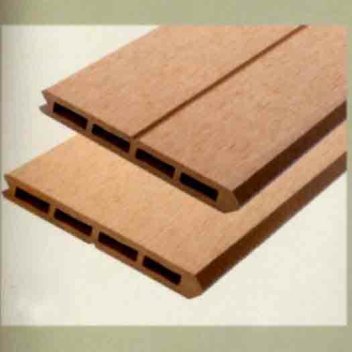 Vignette Lame de clôture bois composite 19 mm x 15.6 cm x 148 cm, teck