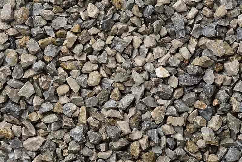 Gravier ciel gris concassé, 8/16 mm, sac de 25 kg