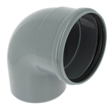 Vignette Coude PVC assainissement M-F, 87°, Ø 160 mm, CR4