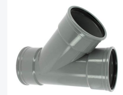Vignette Culotte PVC assainissement M-F, 45°, Ø 160 mm, CR4