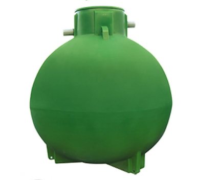 Vignette Cuve de stockage sphérique 3000 litres équipée