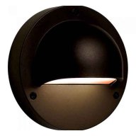 Applique murale extérieure Led Deimos noire