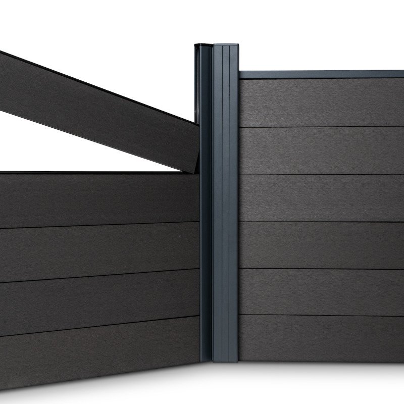 Profil d'angle variable PREMIUM anthracite, recoupable
