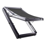 Fenêtre à rotation réhaussée CONFORT PVC, ventilation intégrée - screen prémonté - 54 cm x 78 cm