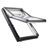 Fenêtre à rotation réhaussée CONFORT PVC, ventilation intégrée - 54 cm x 78 cm