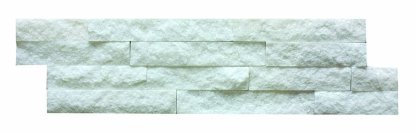 Vignette Parement pierre naturelle WHITE DIAMOND, teinte blanc/quartz