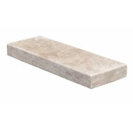 Marche ou bordure CLASSHADE, bords droits, surface vieillie, 35 cm x 100 cm x 10 cm - PALETTE COMPLETE
