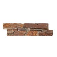 Parement pierre naturelle AUTHENTIK Tanglad, base béton avec agrafe