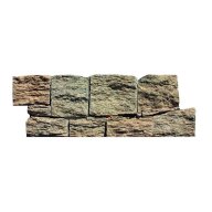 Parement pierre naturelle AUTHENTIK Luz, base béton avec agrafe