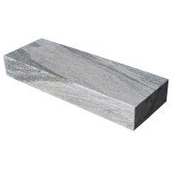 Marche POLAR COLD en granit, bords droits, surface flammée brossée, 35 cm x 100 cm x 15 cm - PALETTE COMPLETE