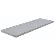 Margelle de piscine ISIS en pierre d'Egypte, surface sablée brossée, bord droit chanfreiné, 33 cm x 100 cm x 3 cm