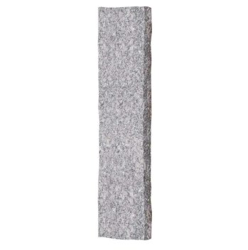 Vignette Palissade/bordure/barre de granit OXFORD PEARL pour aménagement paysager, 6x25x100 cm, aspect martelé