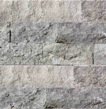 Vignette Parement pierre naturel SILVER, longueurs variables, hauteur 10 cm