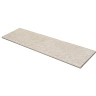 Margelle de piscine ou couvertine CLASSHADE, 1 bord demi-rond, surface vieillie, 33 cm x 120 cm x 3 cm