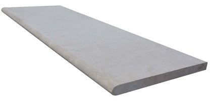 Vignette Margelle de piscine ISIS en pierre d'Egypte, surface sablée brossée, bord arrondi, 40 cm x 120 cm x 3 cm