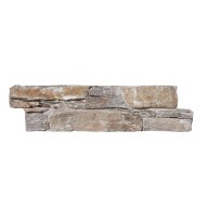 Parement pierre naturelle AUTHENTIK Aix, base béton avec agrafe