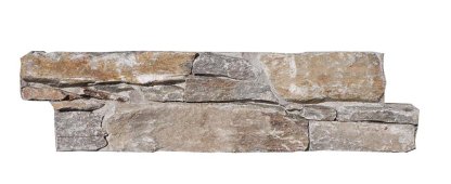 Vignette Parement pierre naturelle AUTHENTIK Aix, base béton avec agrafe