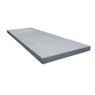 Margelle de piscine en marbre NOBILY GREY, bords droits, surface sablée, 33 cm x 100 cm x 3,2 cm
