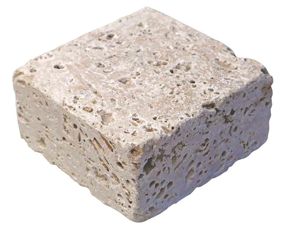Pavé pierre naturelle CLASSHADE, 10 cm x 10 cm x 5 cm - PALETTE COMPLETE