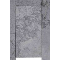 Dalles en marbre NOBILY GREY, bords sciés, surface sablée, 30,5 cm x 61 cm x 1,2 cm