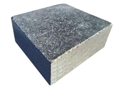 Vignette Pavé en marbre noir BLACK PANTHER, 10 cm x 10 cm x 5 cm