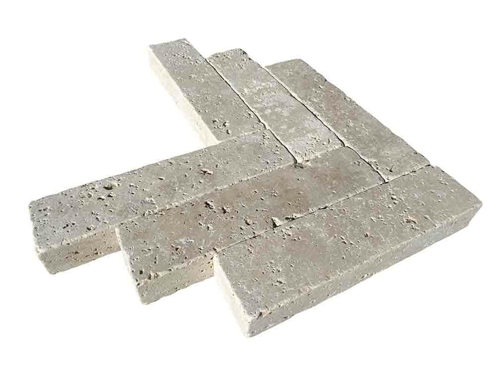 Pavé pierre naturelle CLASSHADE, 5 cm x 20 cm x 3 cm - PALETTE COMPLETE