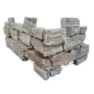 Angle pierre naturelle AUTHENTIK Kuta, base acier