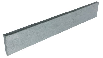 Vignette Plinthe en marbre NOBILY GREY, 7,5 cm x 61 cm x 1,2 cm